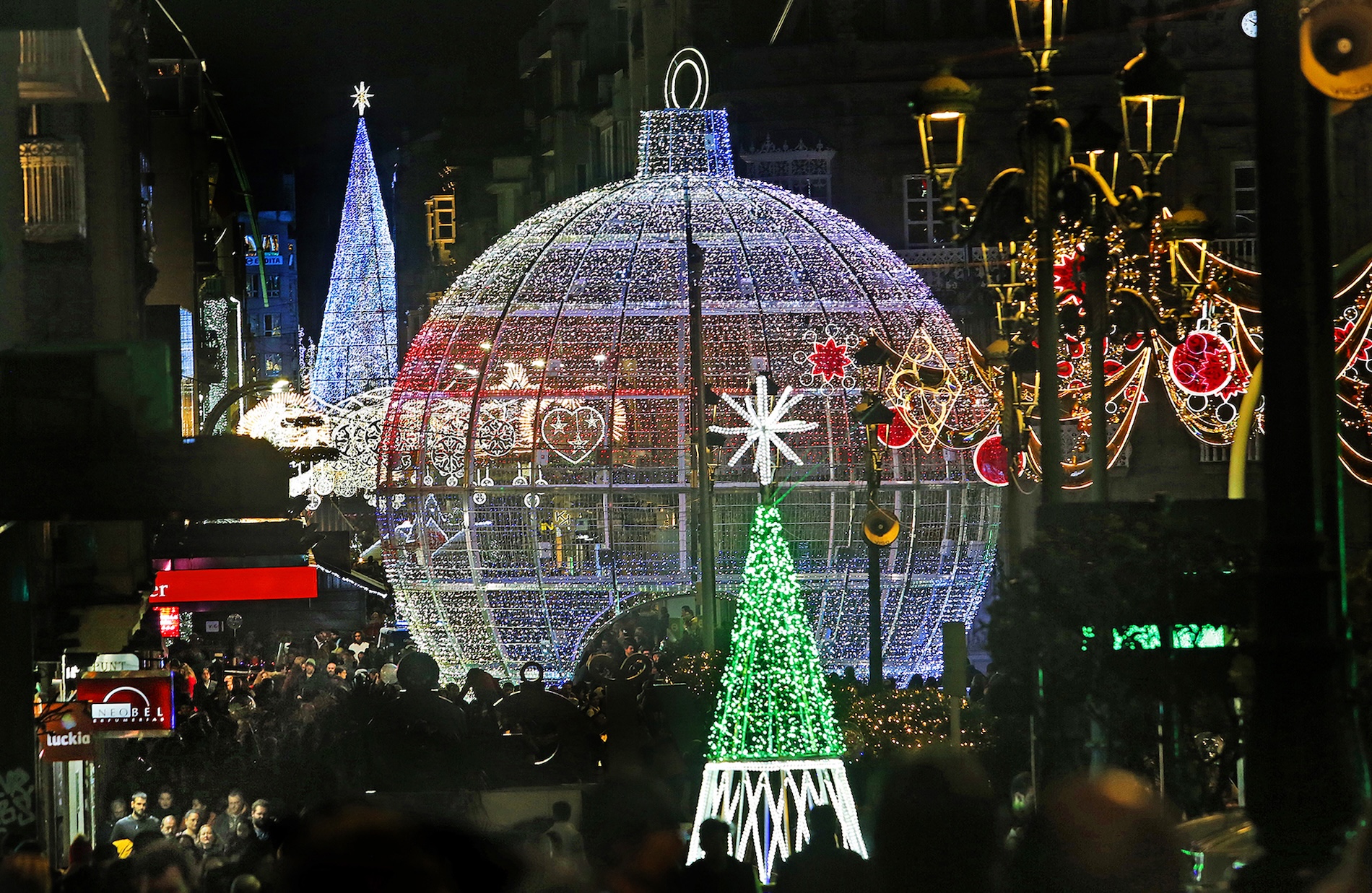 Ven a ver la Navidad y las luces de Vigo